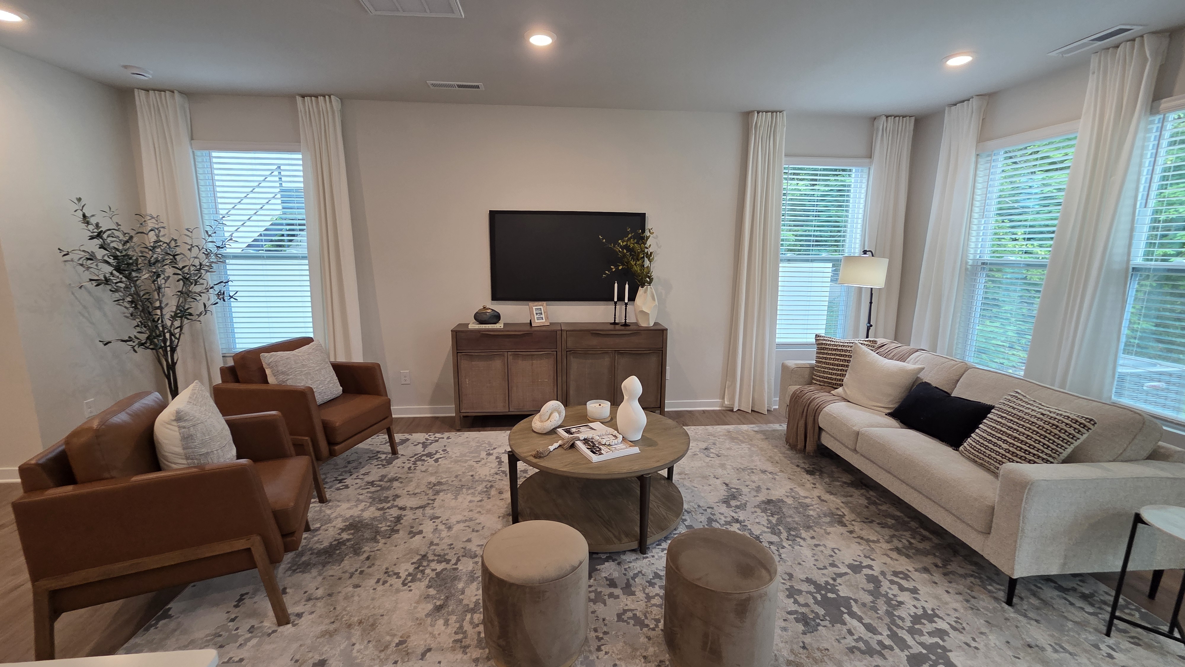 Interior of Unit 105 at The Towns at Kings Mountain